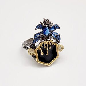 Halloween Spider Ring Size 7, 8, 9 NEW